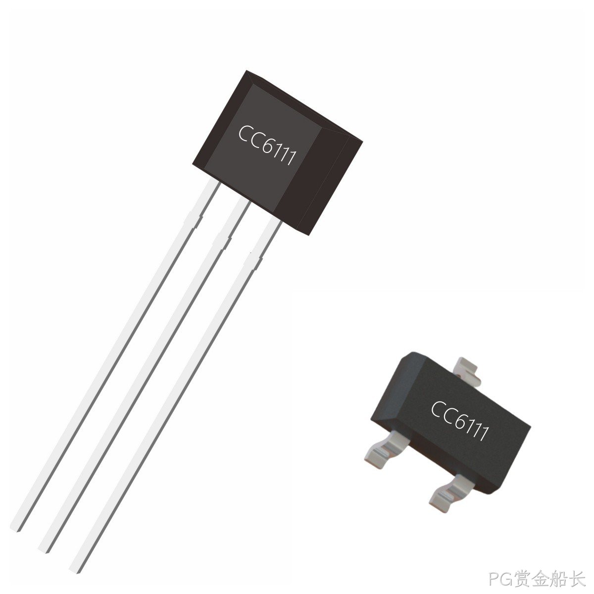 原厂供应高温霍尔芯片CC6111