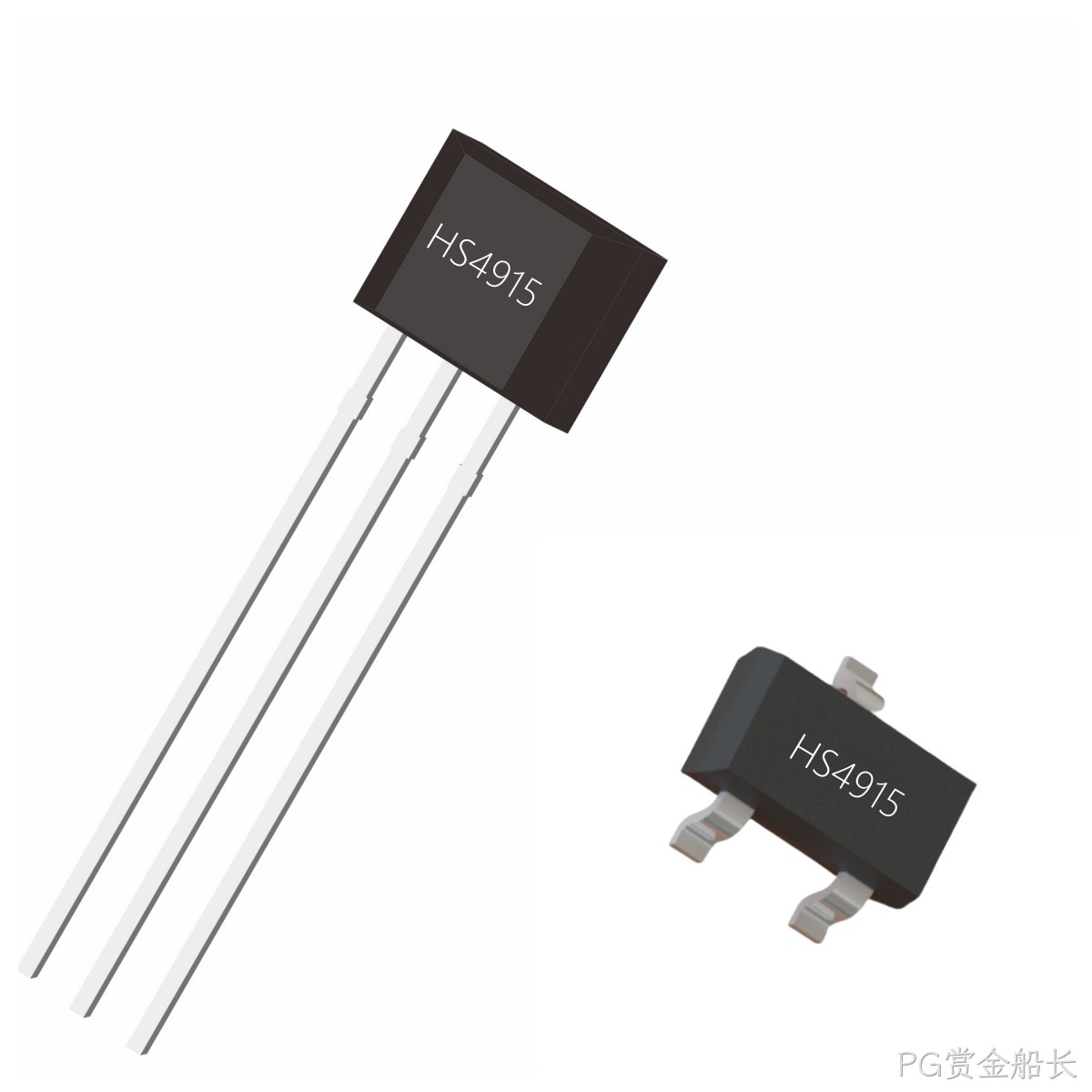 HS4915无极性微功耗高灵敏度霍尔元件